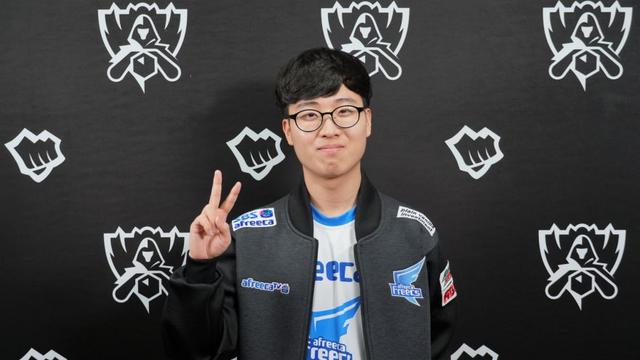 在比赛中的